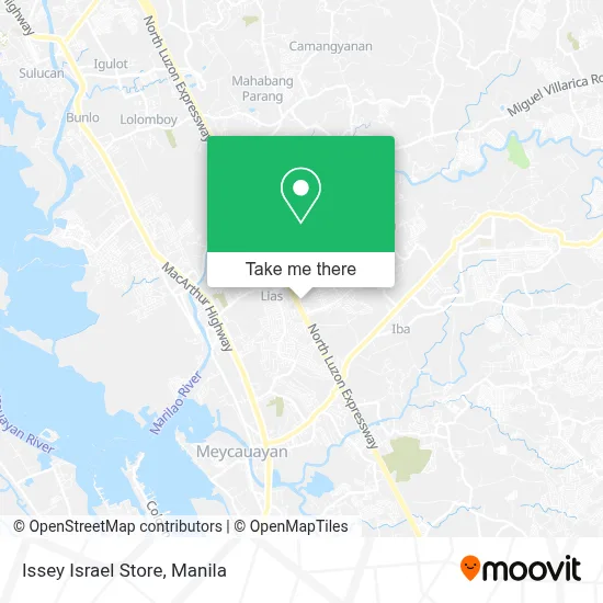 Issey Israel Store map