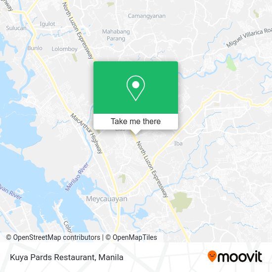 Kuya Pards Restaurant map