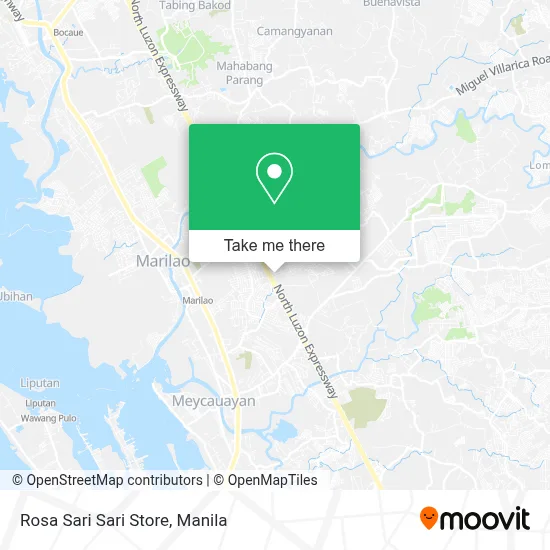 Rosa Sari Sari Store map