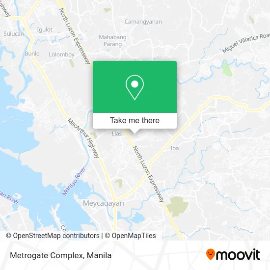 Metrogate Complex map