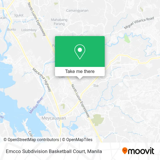 Emcco Subdivision Basketball Court map