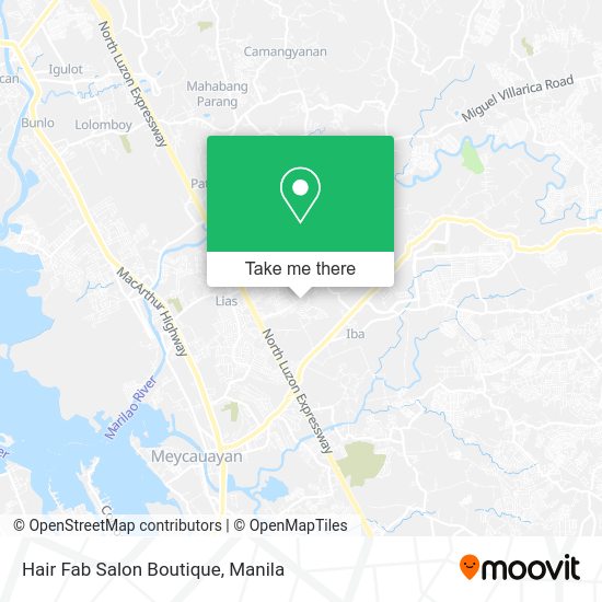Hair Fab Salon Boutique map