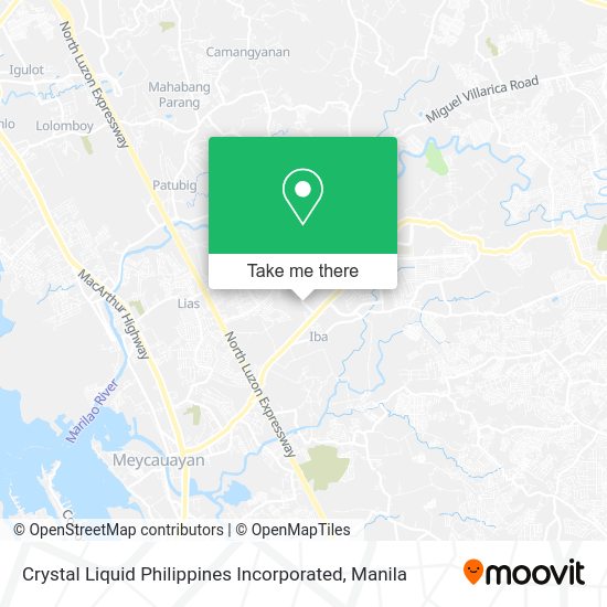 Crystal Liquid Philippines Incorporated map