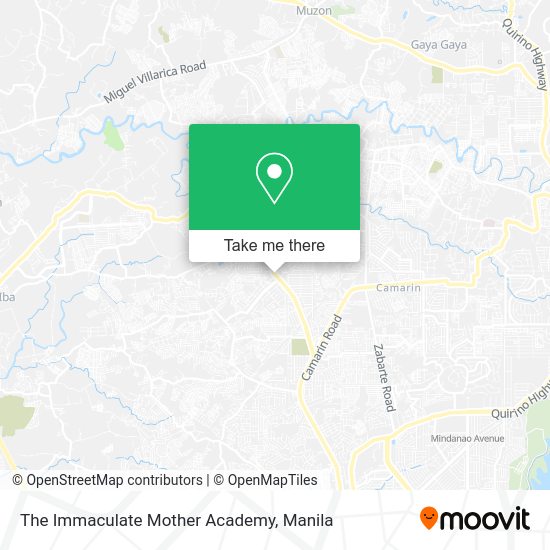 The Immaculate Mother Academy map