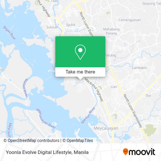 Yoonla Evolve Digital Lifestyle map