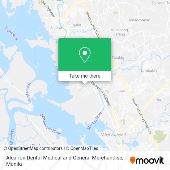 Alcarion Dental Medical and General Merchandise map