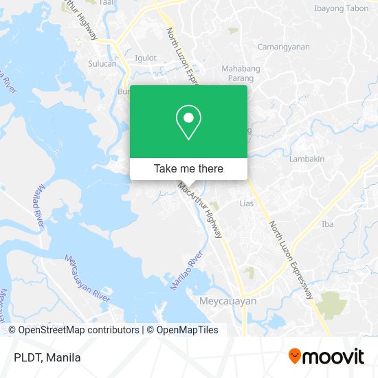 PLDT map