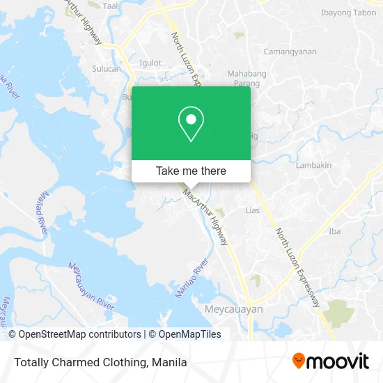 Totally Charmed Clothing map