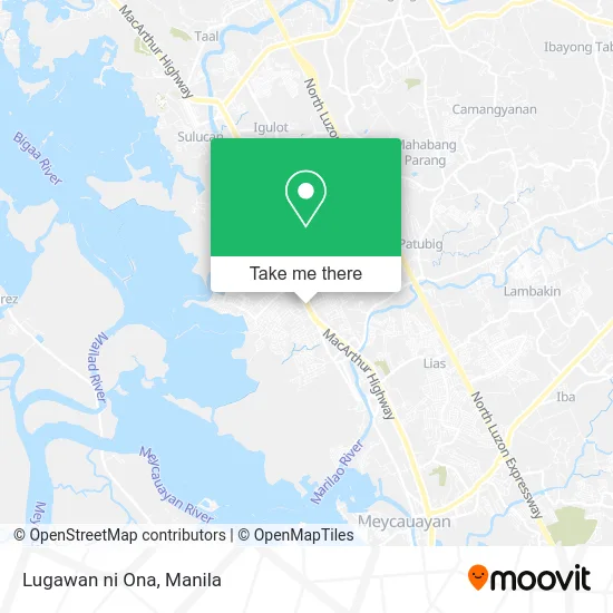 Lugawan ni Ona map