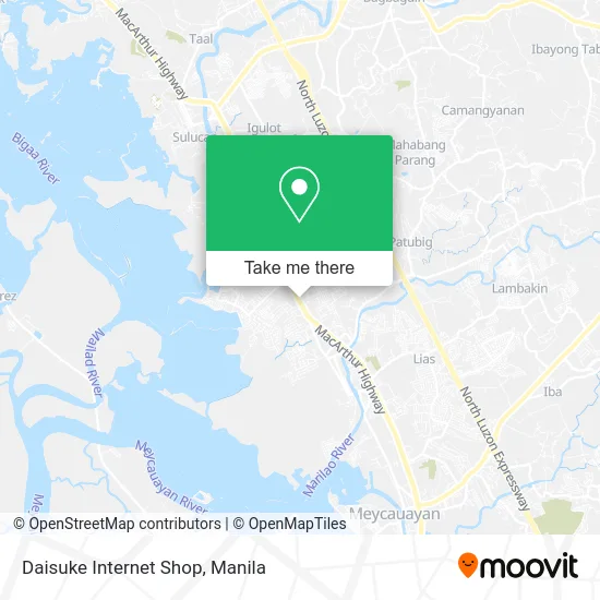 Daisuke Internet Shop map