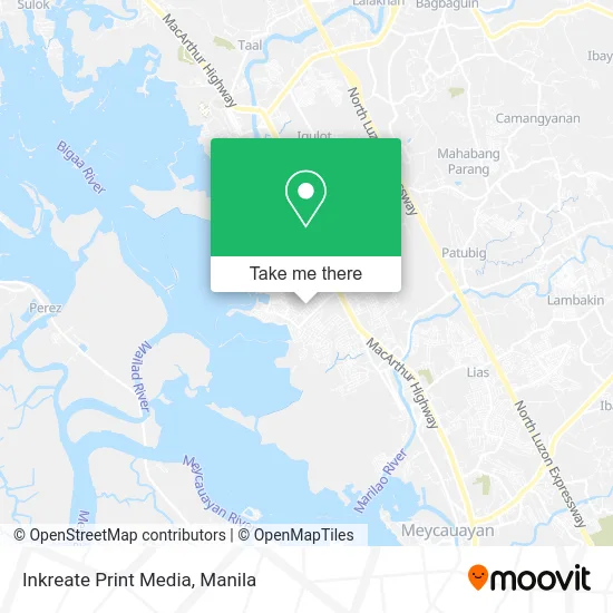 Inkreate Print Media map