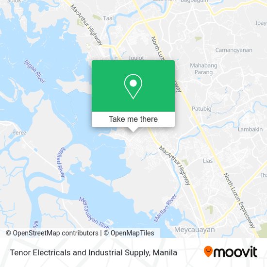 Tenor Electricals and Industrial Supply map