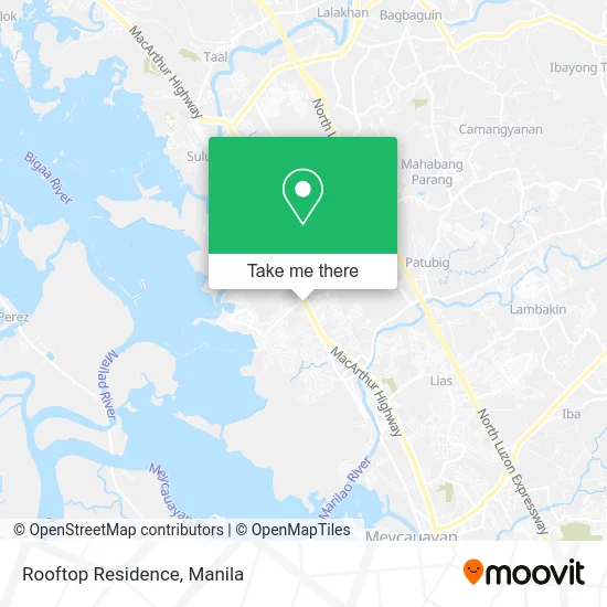 Rooftop Residence map