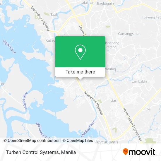 Turben Control Systems map