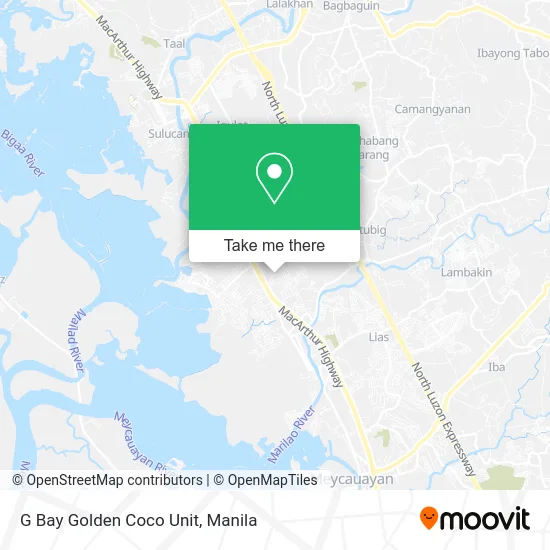 G Bay Golden Coco Unit map