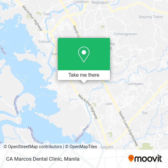 CA Marcos Dental Clinic map