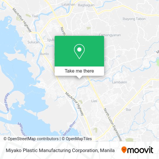 Miyako Plastic Manufacturing Corporation map