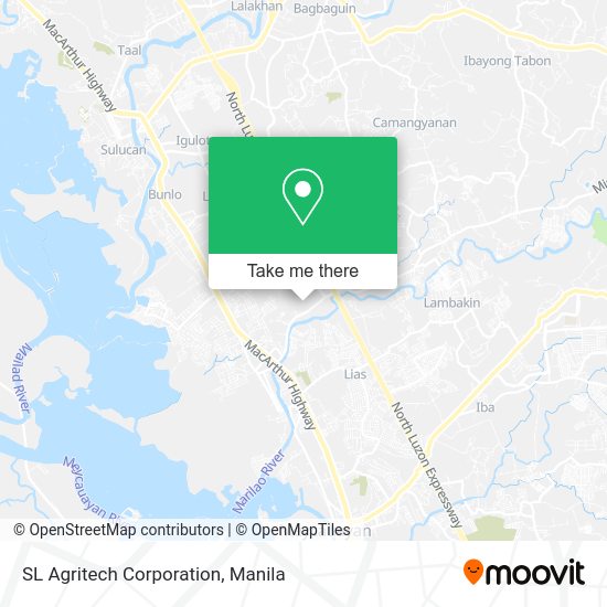 SL Agritech Corporation map