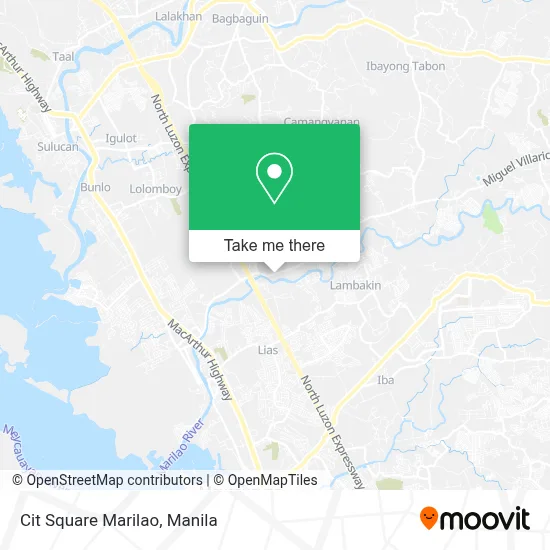Cit Square Marilao map