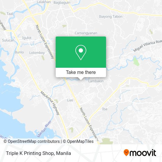 Triple K Printing Shop map