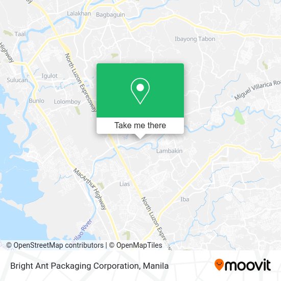 Bright Ant Packaging Corporation map