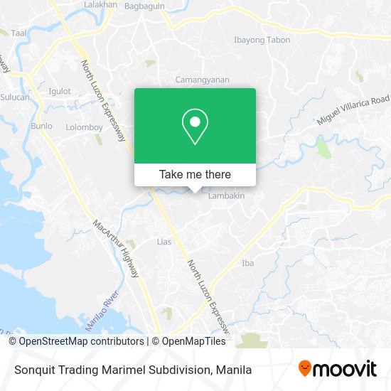 Sonquit Trading Marimel Subdivision map