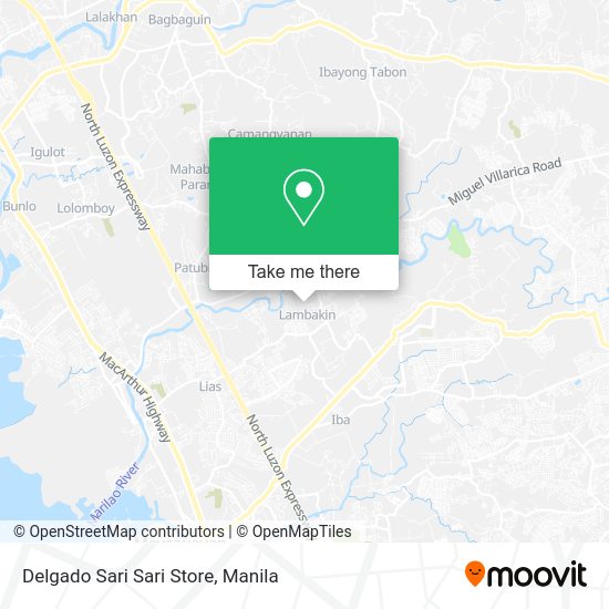 Delgado Sari Sari Store map