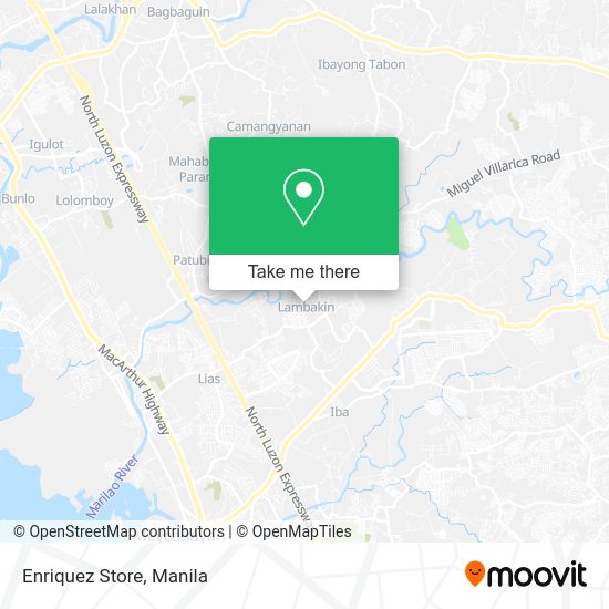 Enriquez Store map