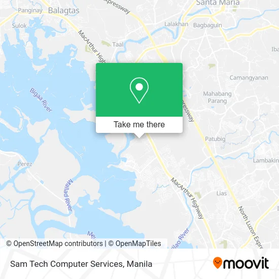 Sam Tech Computer Services map