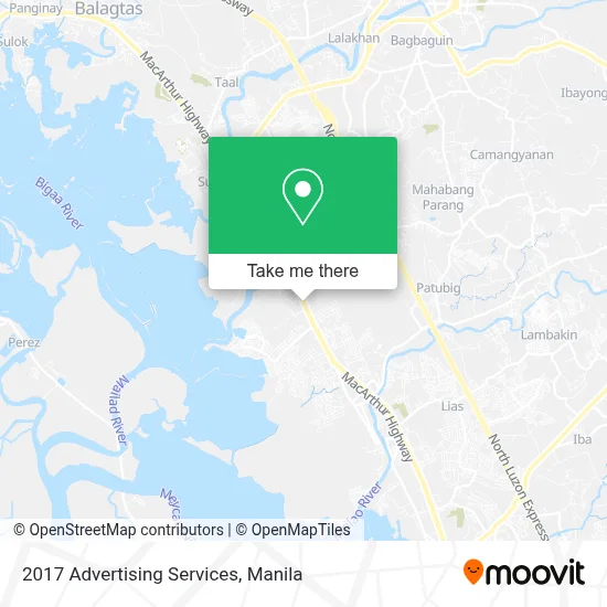 2017 Advertising Services map