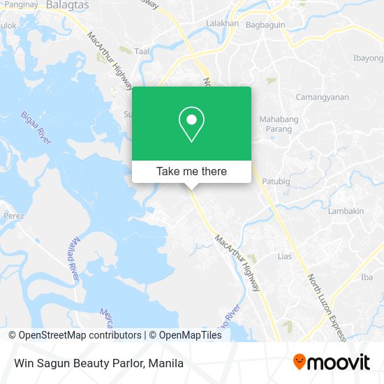 Win Sagun Beauty Parlor map