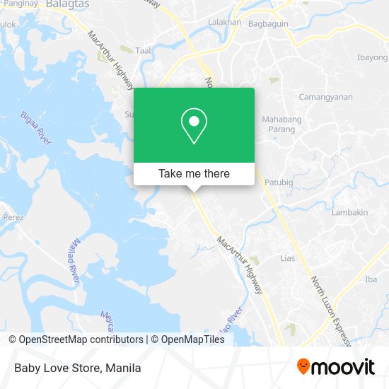 Baby Love Store map