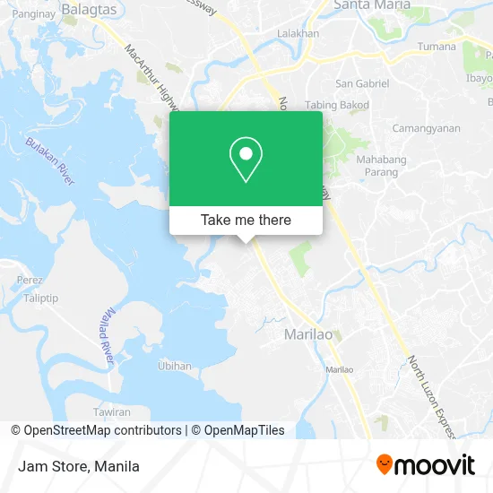 Jam Store map