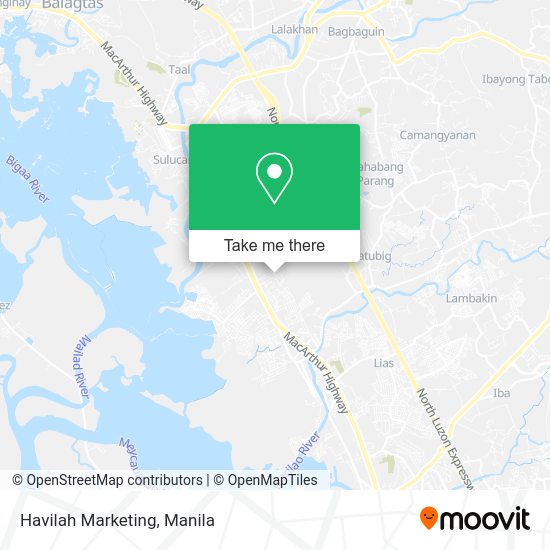 Havilah Marketing map