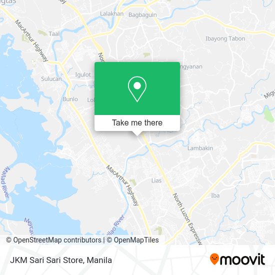 JKM Sari Sari Store map