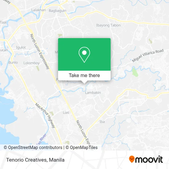Tenorio Creatives map