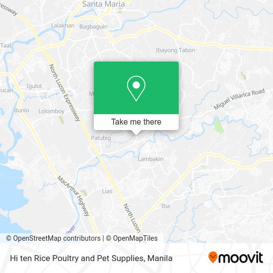 Hi ten Rice Poultry and Pet Supplies map