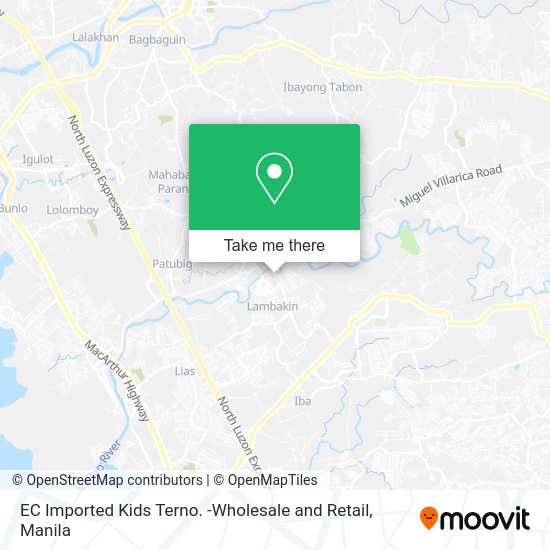 EC Imported Kids Terno. -Wholesale and Retail map