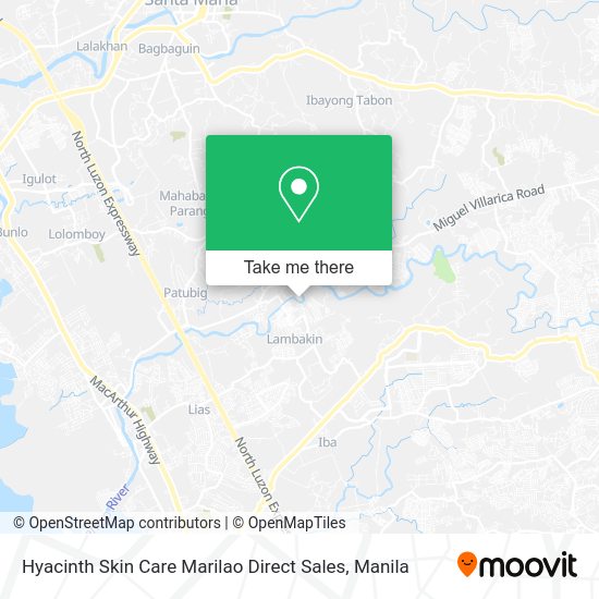 Hyacinth Skin Care Marilao Direct Sales map