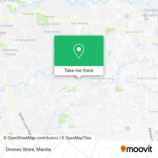 Divines Store map
