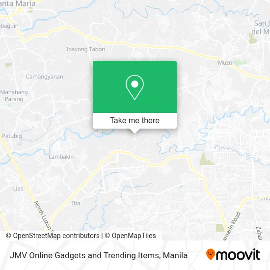 JMV Online Gadgets and Trending Items map