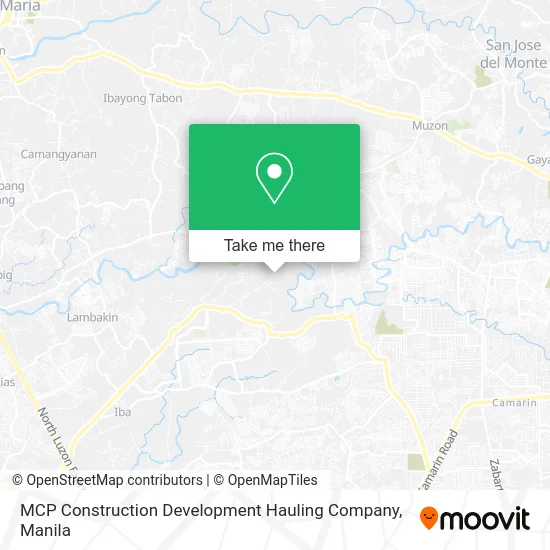MCP Construction Development Hauling Company map