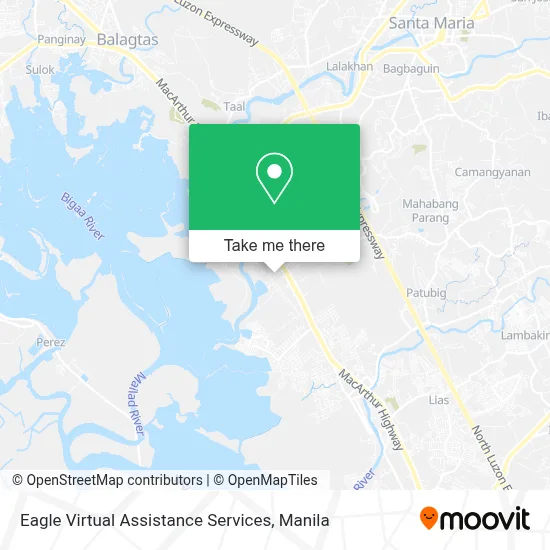 Eagle Virtual Assistance Services map