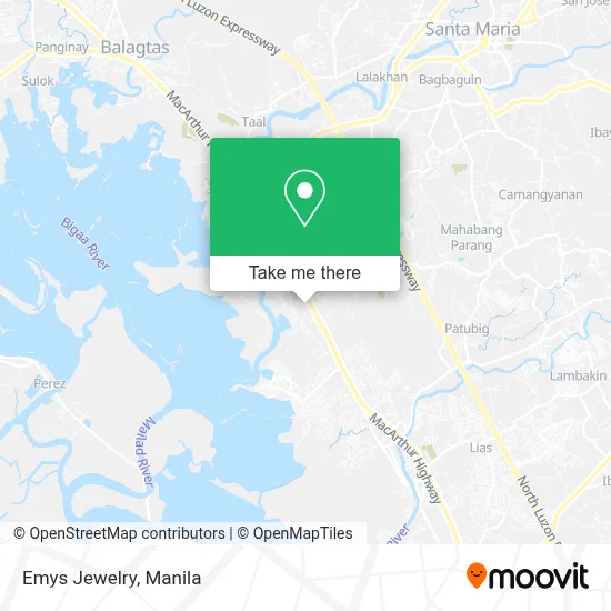Emys Jewelry map