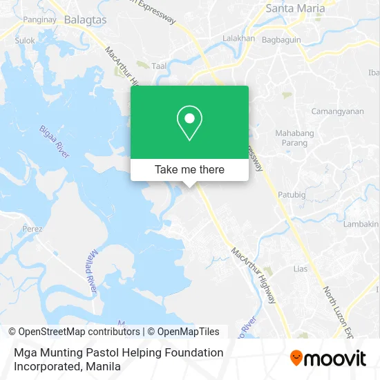 Mga Munting Pastol Helping Foundation Incorporated map