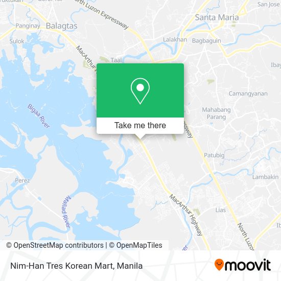 Nim-Han Tres Korean Mart map
