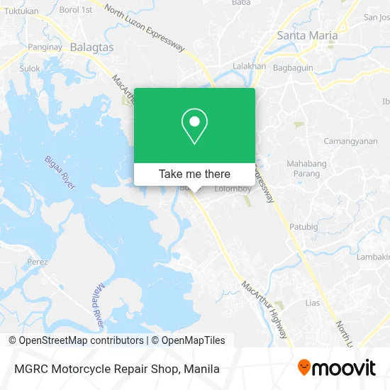 MGRC Motorcycle Repair Shop map