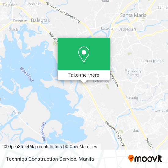 Techniqs Construction Service map