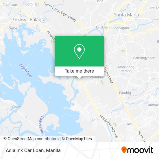 Asialink Car Loan map