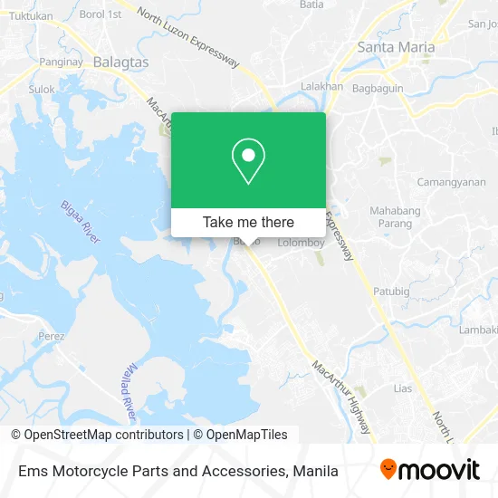 Ems Motorcycle Parts and Accessories map